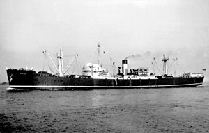 Murillo, seen here sometime between 1946 and 1962, was a later name of Empire Galahad.