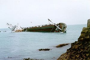 MV Cita wrecked on the Isles of Scilly.jpg