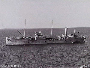 HMAS Kurumba in 1941