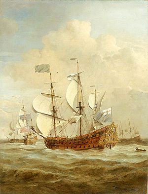 HMS St Andrew at sea in a moderate breeze.jpg