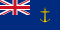 Defaced Blue Ensign as flown by UK Government Vessels