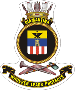 HMAS diamantina crest.png