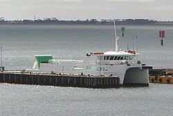 The ferry in 2008