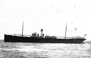 A port-side view of SS El Occidente as she appeared before World War I