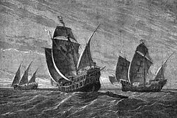 Gustav Adolf Closs - Die Schiffe des Columbus - 1892.jpg