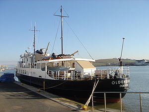 MS Oldenburg at Bideford, Devon, March 2006