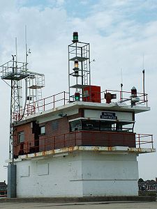 Gorleston South Pier Lighthouse - Gorleston South Pier Lighthouse and Coastwatch station.