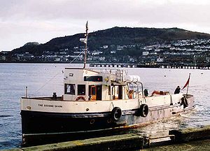 The Second Snark serves on the ferry service from Gourock pierhead.