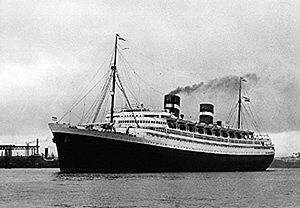 The SS Nieuw Amsterdam