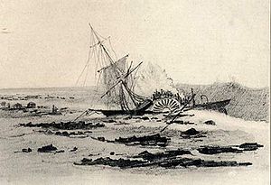The Captain's depiction of Saginaw's fate